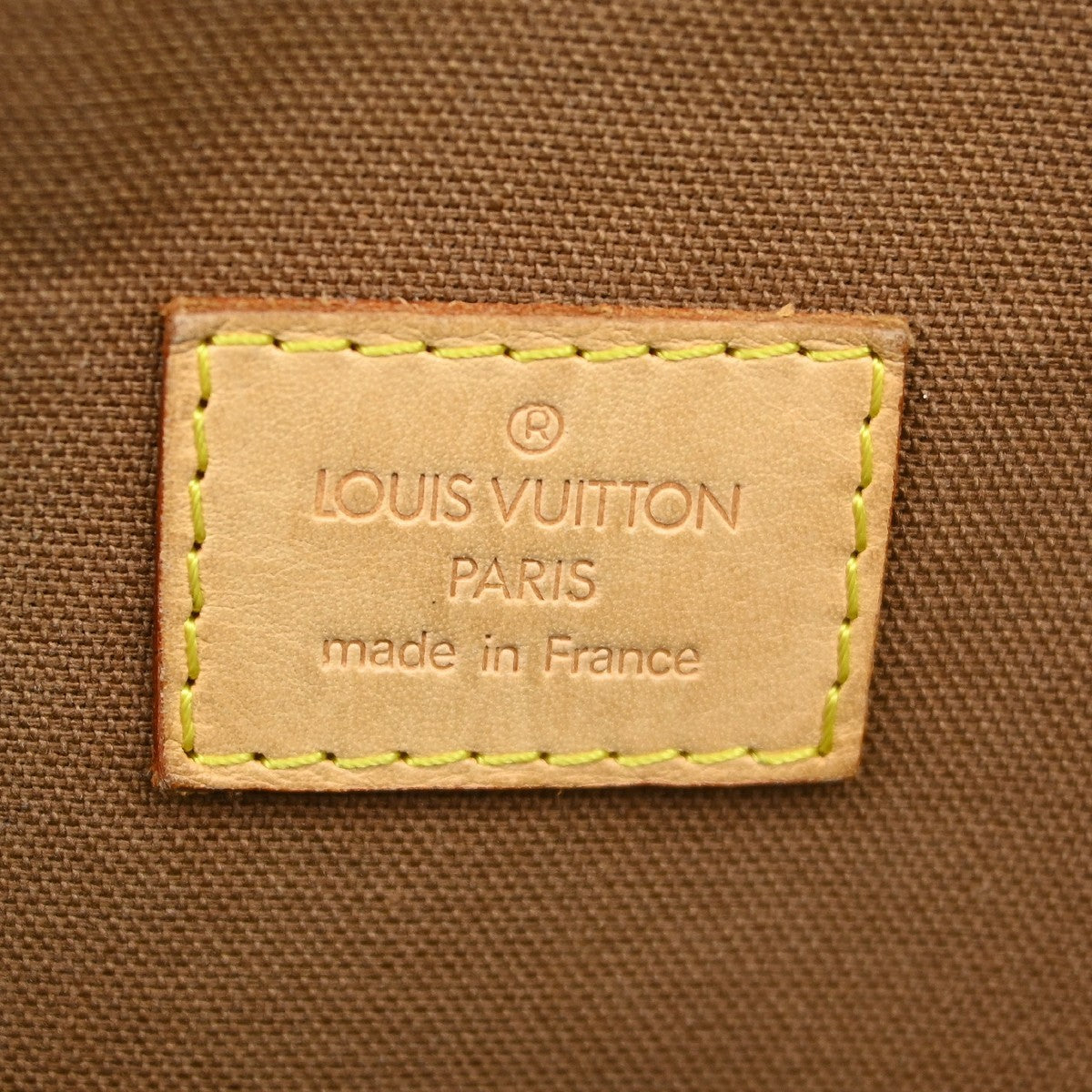 Louis Vuitton Lockit Handbag Monogram Canvas, Brown, Canvas, Shoulder Bag
