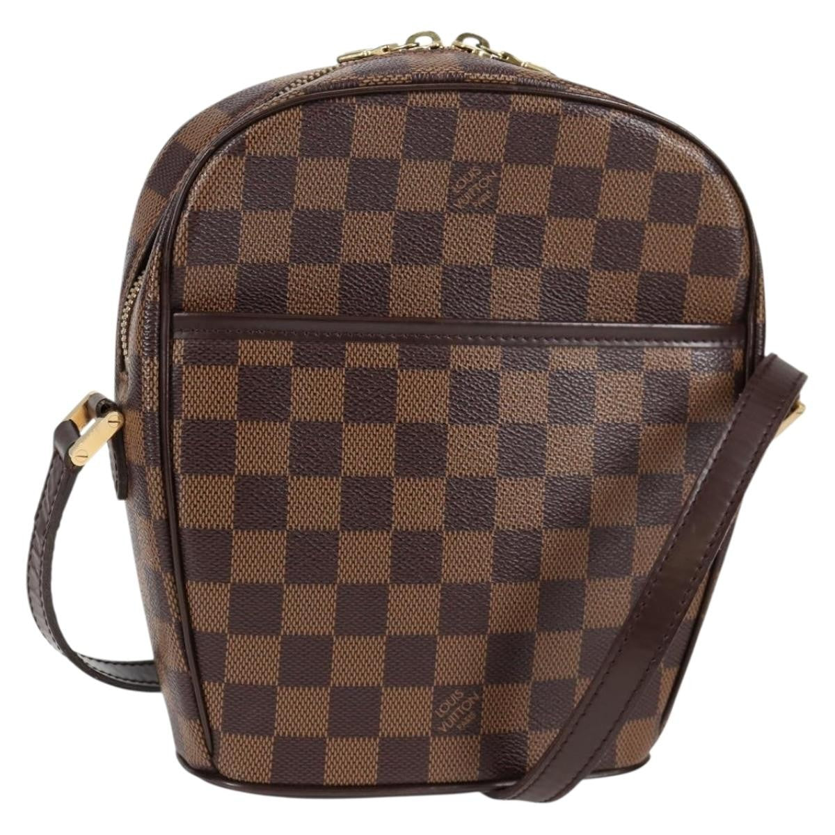 Louis Vuitton Ipanema Handbag Damier, BROWN, CANVAS, Shoulder bag