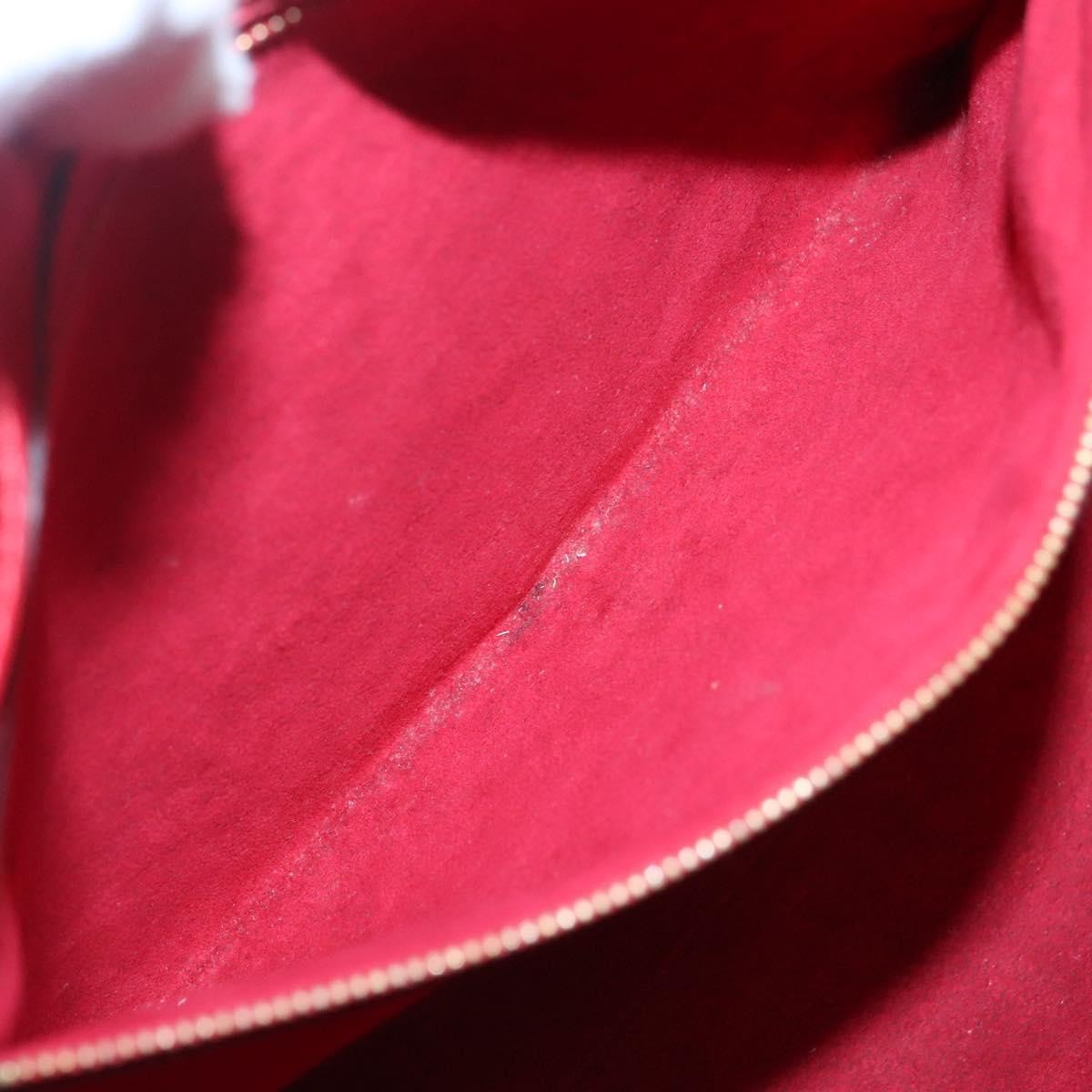 Louis Vuitton Duplex Bag Epi Leather, RED, LEATHER, Handbag