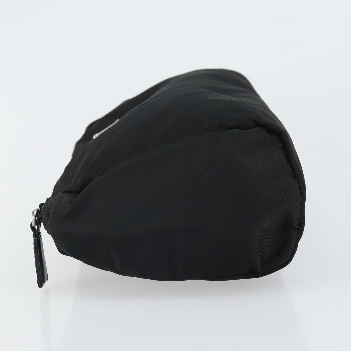 Prada Vintage Pouch Tessuto, BLACK, NYLON, Clutche & pouche