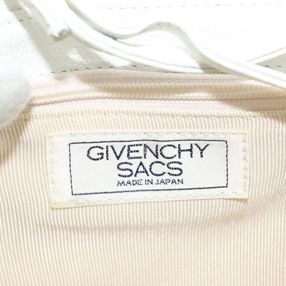 Givenchy Vintage 4G shoulder bag Leather, WHITE, LEATHER, Shoulder bag