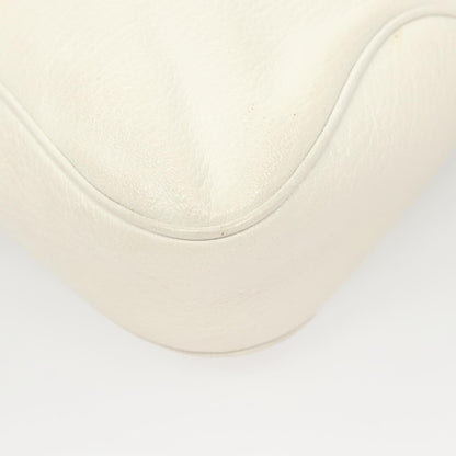 Salvatore Ferragamo Vintage Vara Hobo Leather, WHITE, LEATHER, Shoulder bag