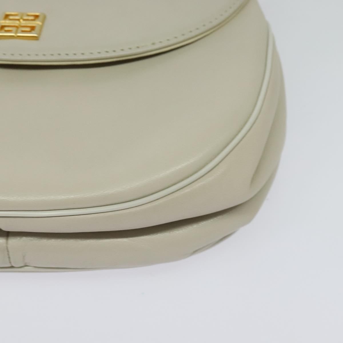 Givenchy 4G shoulder Bag Leather, WHITE, LEATHER, Shoulder bag