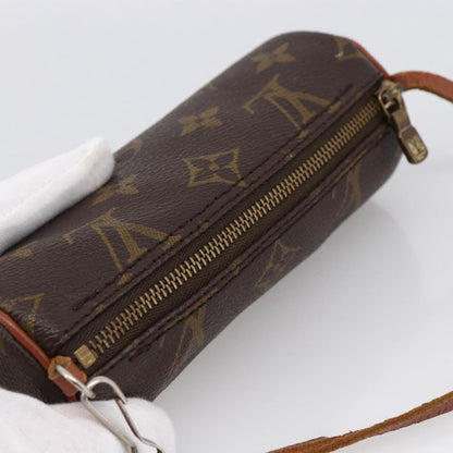 Louis Vuitton Papillon Pochette Monogram Canvas, BROWN, CANVAS, Clutche & pouche
