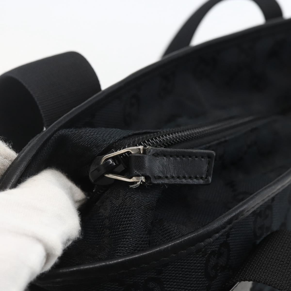 Gucci Vintage tote GG Canvas, BLACK, CANVAS, Tote bag