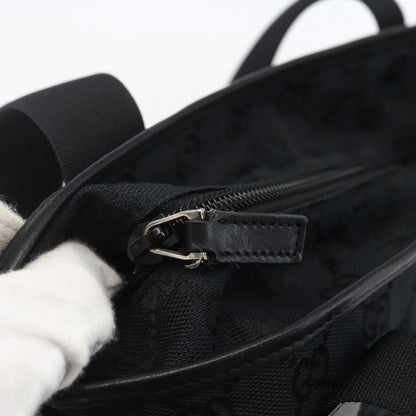 Gucci Vintage tote GG Canvas, BLACK, CANVAS, Tote bag