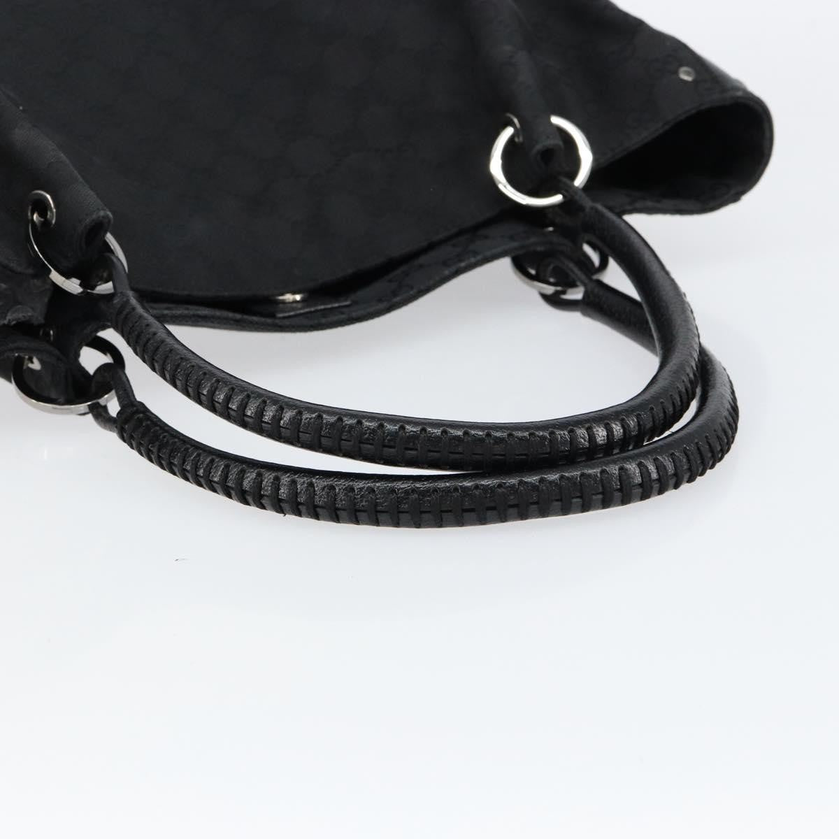 Gucci Vintage tote GG Canvas, BLACK, CANVAS, Tote bag