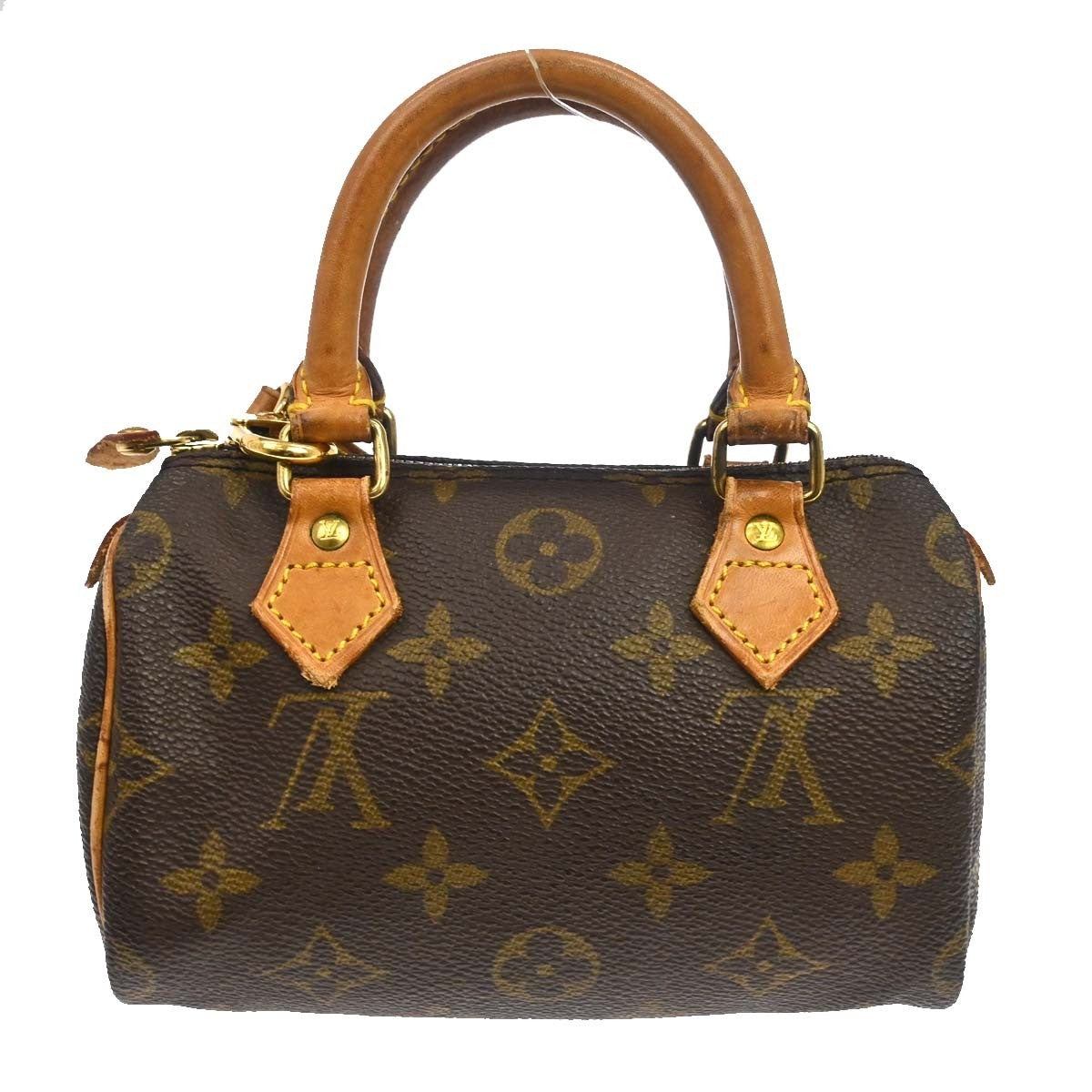 Louis Vuitton Speedy Mini HL Handbag Monogram Canvas, Brown, Canvas, Handbag