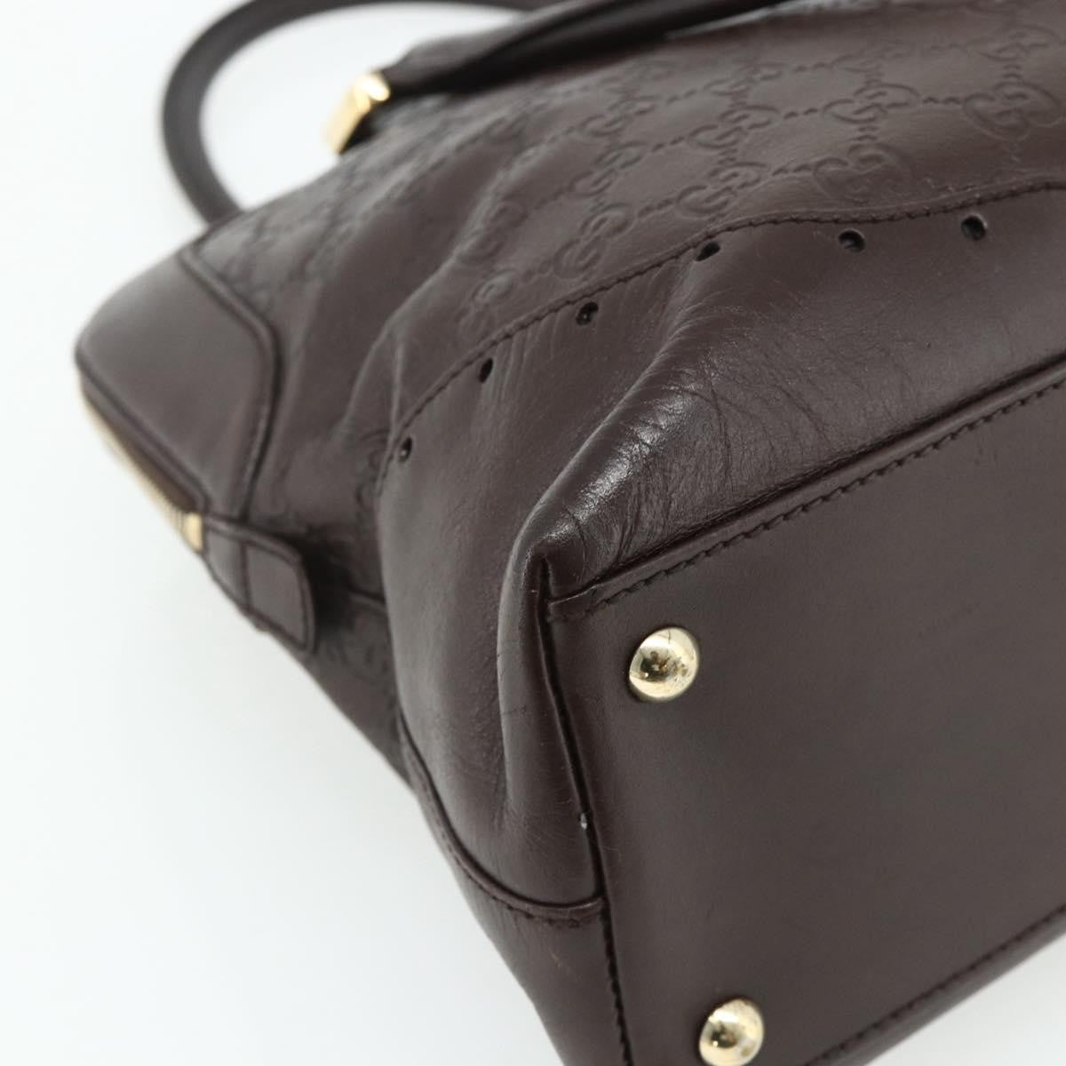 Gucci Guccissima Shoulder bag, Brown, Canvas, Handbag