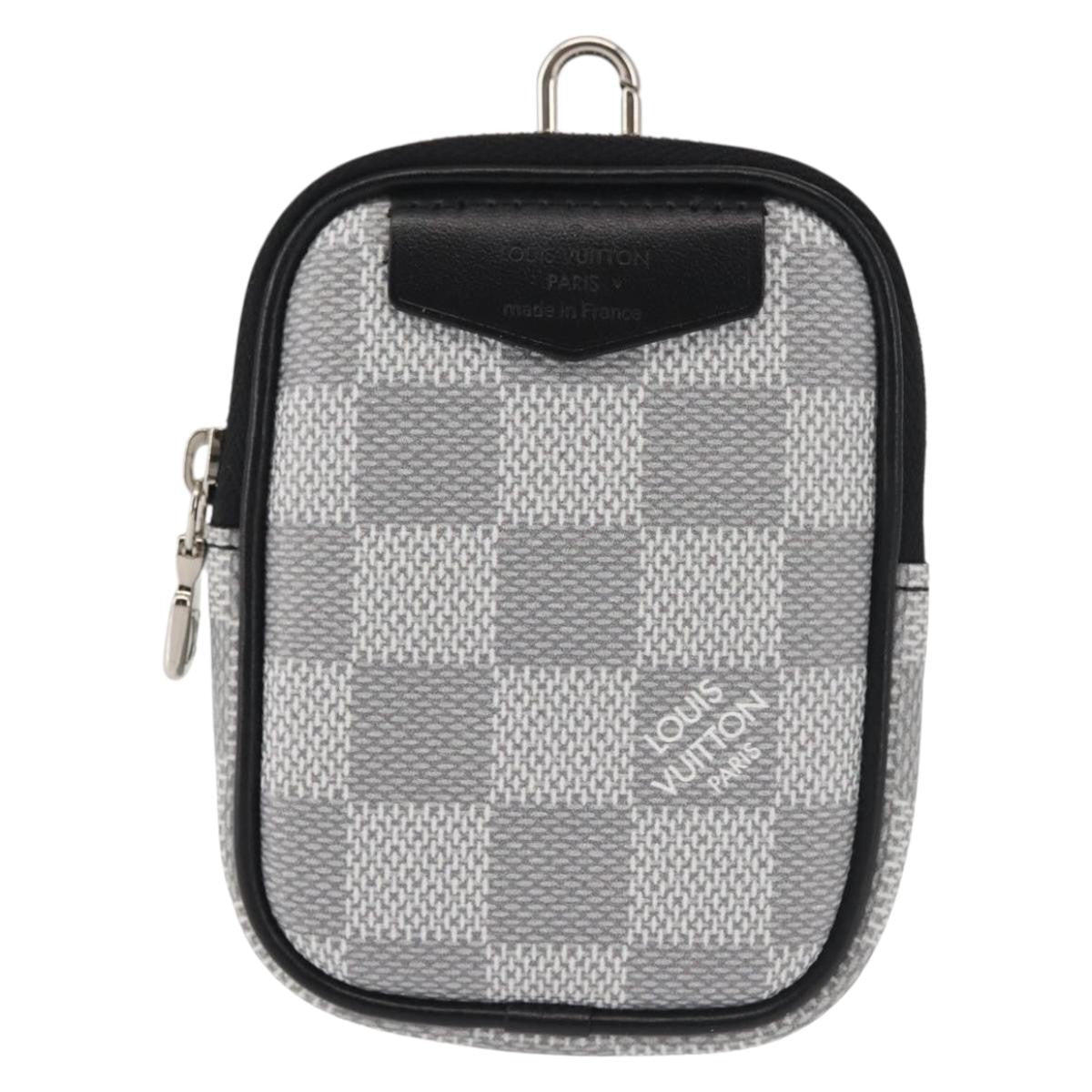 Louis Vuitton Modular Pouch Limited Edition Damier Graphite 3D, GRAY, CANVAS, Clutche & pouche