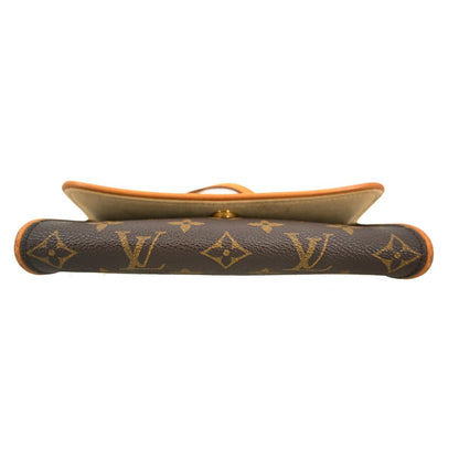 Louis Vuitton Twin Handbag Monogram Canvas, BROWN, CANVAS, Clutche & pouche