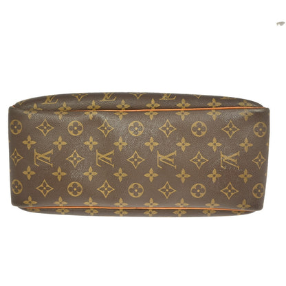 Louis Vuitton Deauville Handbag Monogram Canvas, BROWN, CANVAS, Handbag