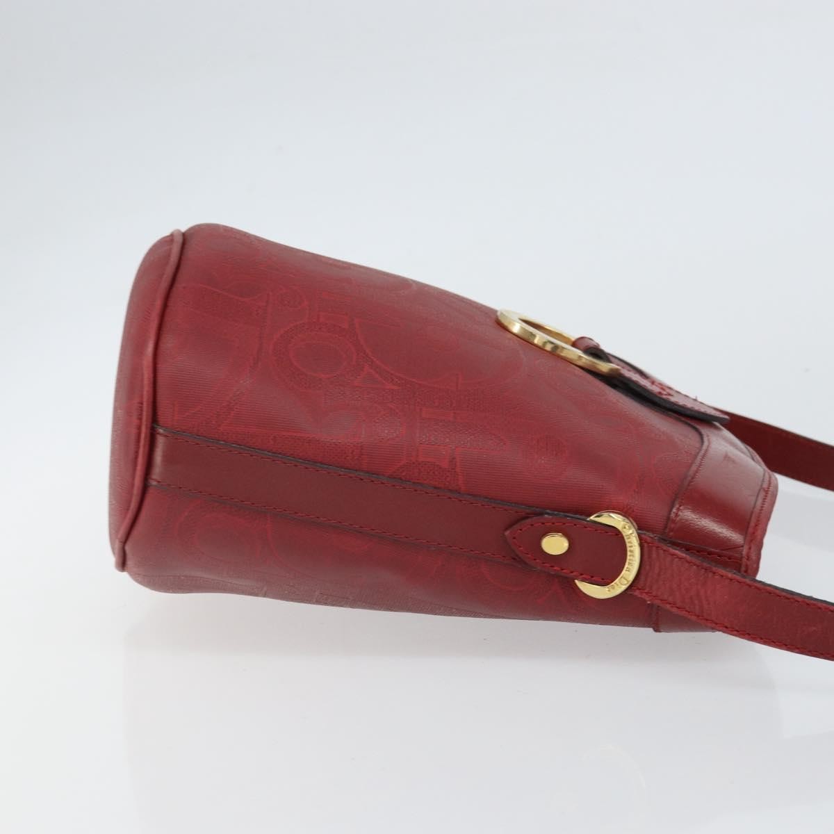 Christian Dior Trotter shoulder bag Canvas, RED, PVC, Shoulder bag