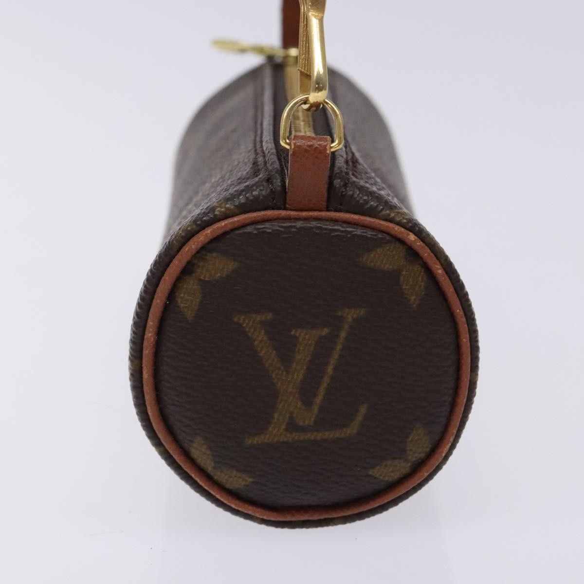 Louis Vuitton Papillon Pochette Monogram Canvas, BROWN, CANVAS, Handbag