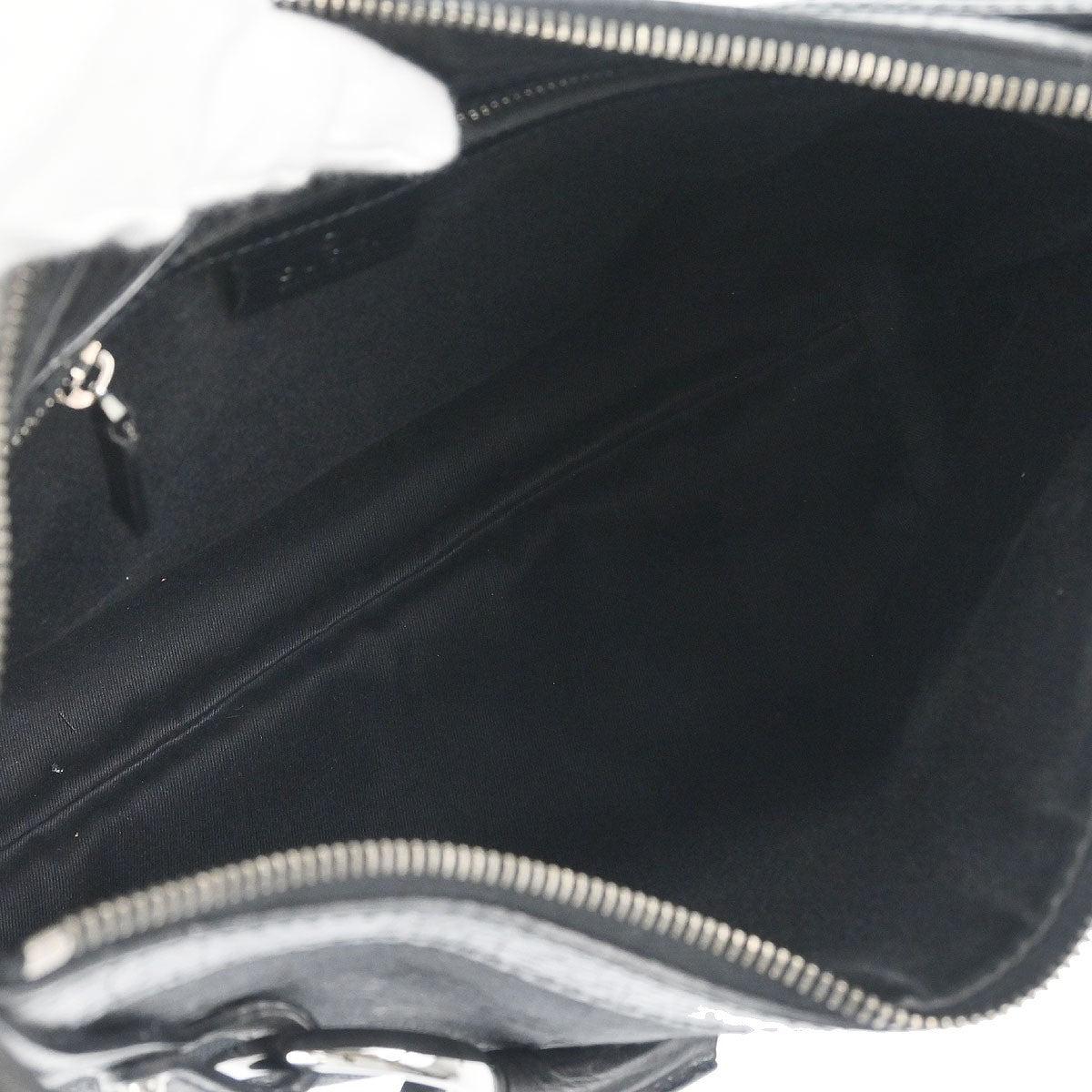Gucci Vintage Horsebit Shoulder bag Canvas, BLACK, CANVAS,LEATHER, Shoulder bag