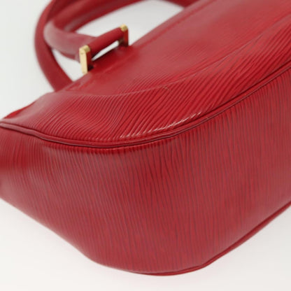 Louis Vuitton Danura Handbag Epi, RED, LEATHER, Handbag