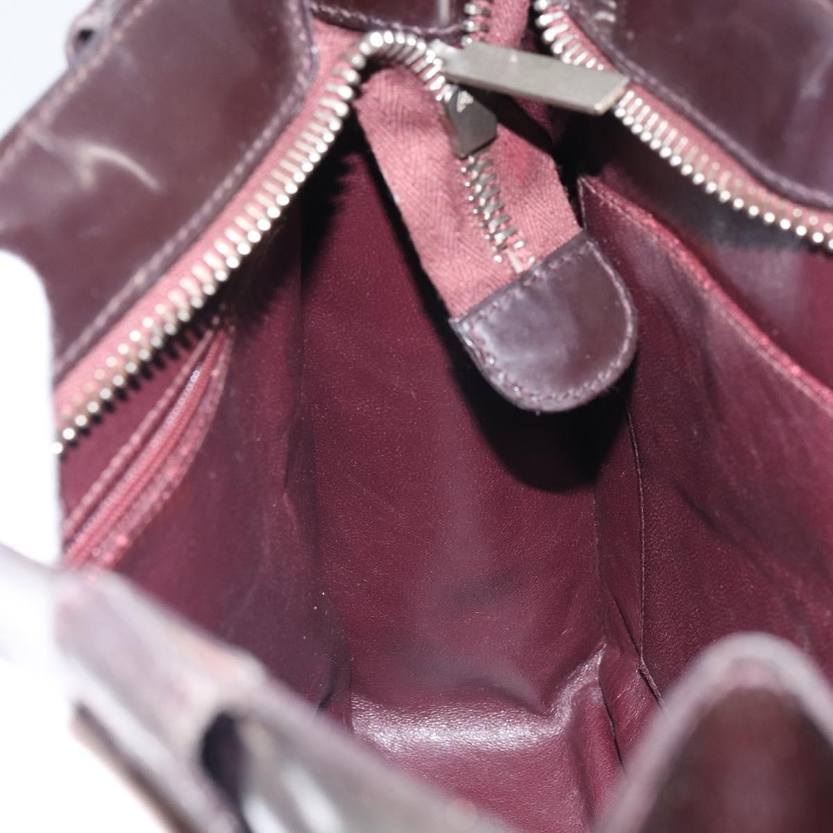 Chanel Vintage Tote Patent leather, BROWN, PATENT_LEATHER, Tote bag