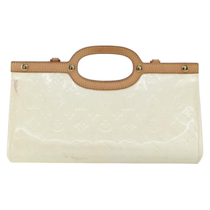Louis Vuitton Roxbury Drive Handbag Monogram Vernis, BEIGE, PATENT_LEATHER, Handbag