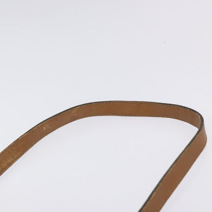 Christian Dior Vintage Honeycomb Flap Crossbody Bag Coated Canvas, BEIGE, CANVAS, Crossbody bag