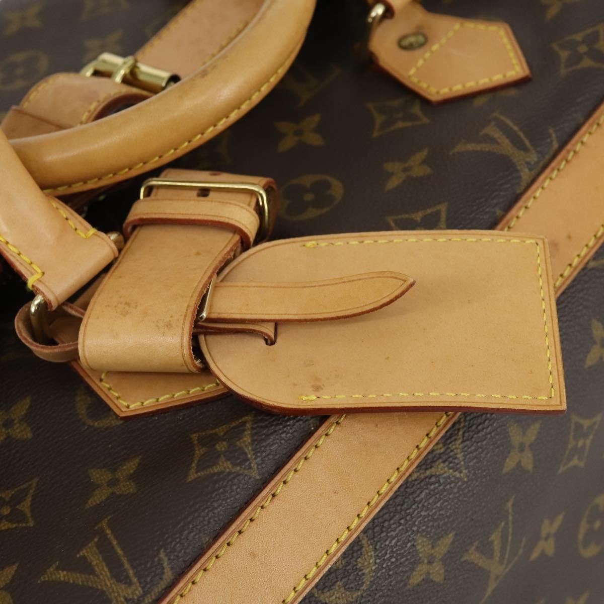 Louis Vuitton Cruiser Handbag Monogram Canvas, BROWN, CANVAS, Travel bag