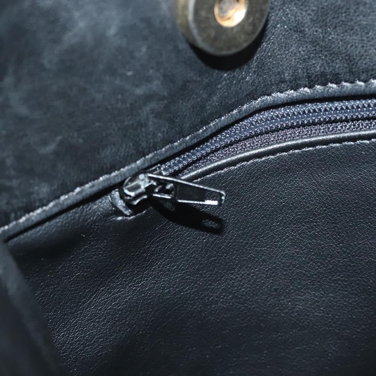 Bally Vintage Tote Bag Leather, Black, Leather, Tote Bag