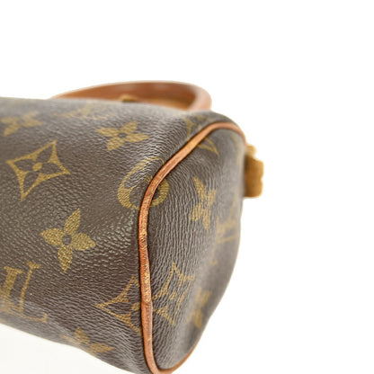 Louis Vuitton Speedy Mini HL Handbag Monogram Canvas, BROWN, CANVAS, Handbag