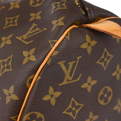 Louis Vuitton Keepall Bag Monogram Canvas, Brown, Canvas, Travel Bag