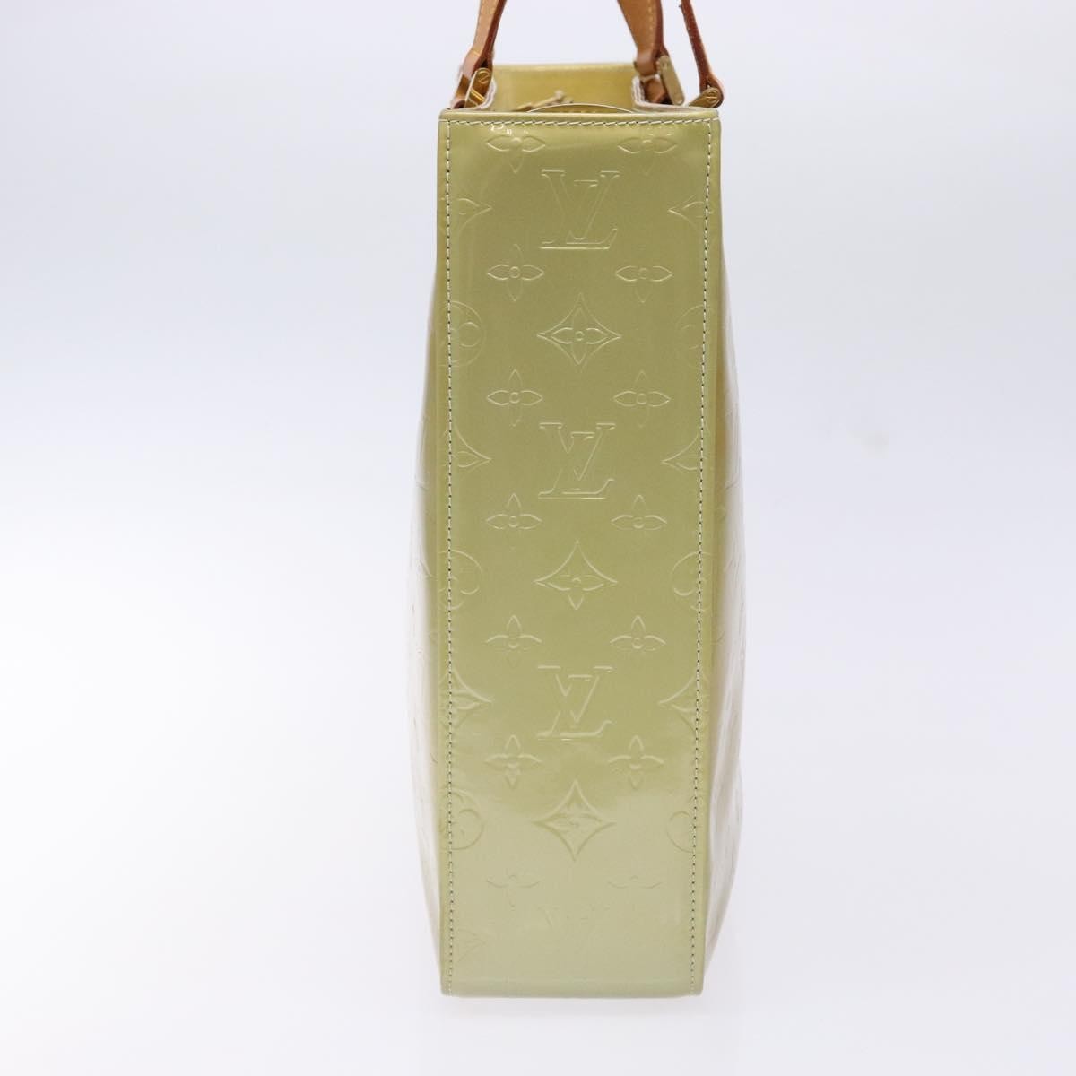 Louis Vuitton Columbus Handbag Monogram Vernis, BEIGE, PATENT_LEATHER, Tote bag