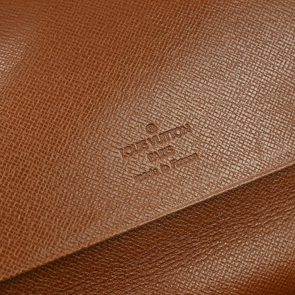 Louis Vuitton Pochette Rabat Monogram Canvas, BROWN, CANVAS, Clutche & pouche