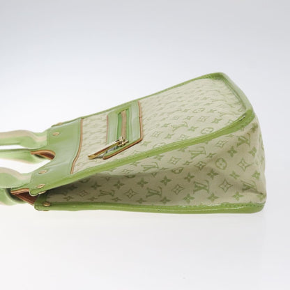 Louis Vuitton Kathleen Tote Mini Lin, GREEN, CANVAS, Handbag