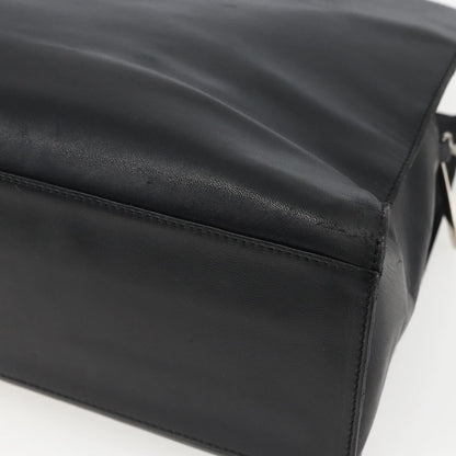 Loewe Vintage Anagram Tote Leather, BLACK, LEATHER, Tote bag