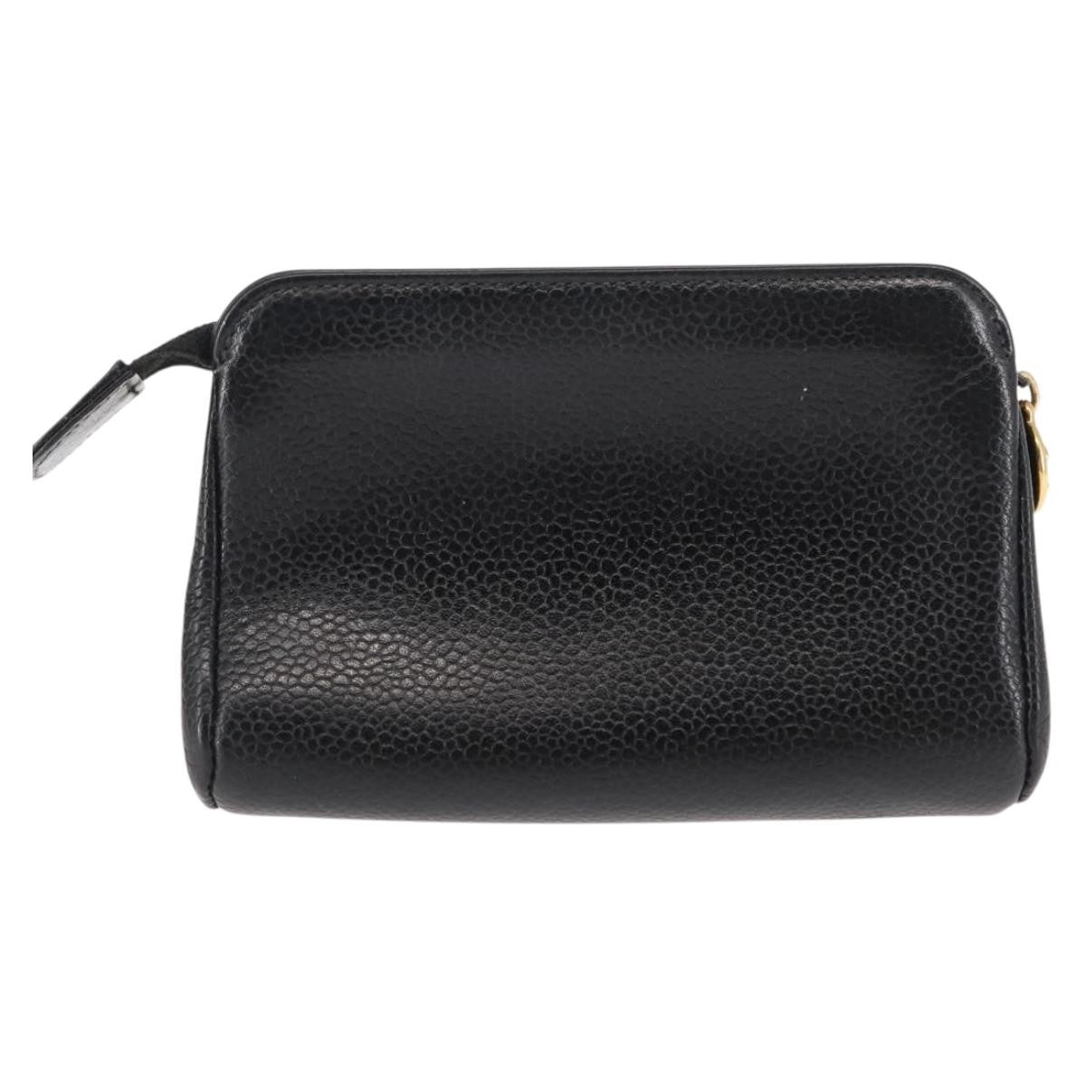 Chanel Timeless CC Wallet Caviar, BLACK, LEATHER, Wallets