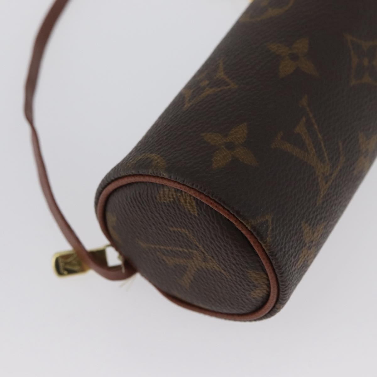 Louis Vuitton Papillon Pochette Monogram Canvas, Brown, Canvas, Clutch