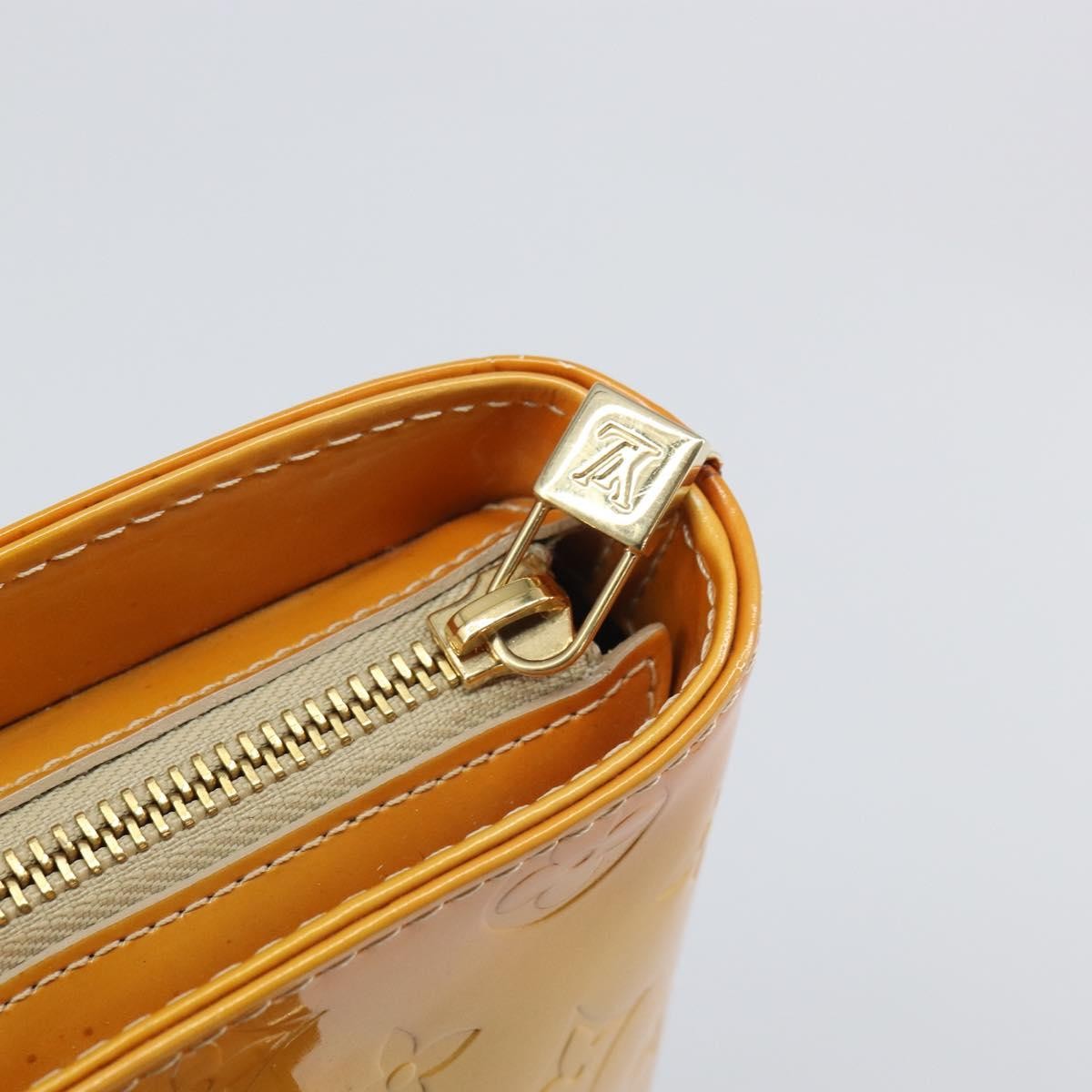Louis Vuitton Houston Handbag Monogram Vernis, BEIGE, PATENT_LEATHER, Handbag