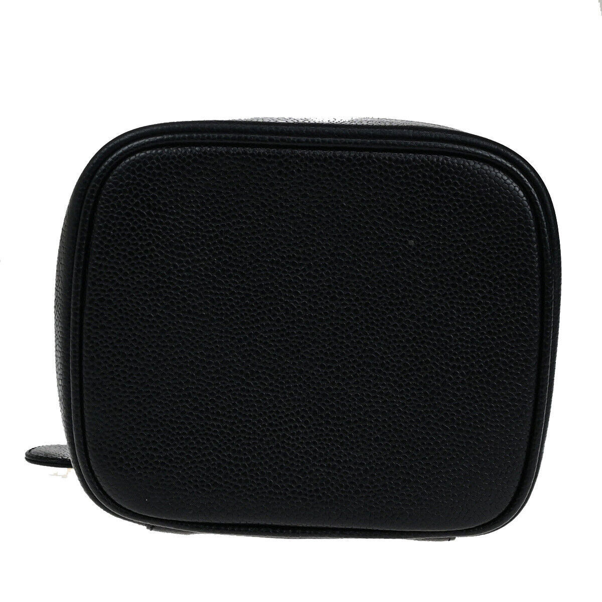 Chanel Vintage Timeless Vanity Case Caviar, BLACK, CALFSKIN, Handbag