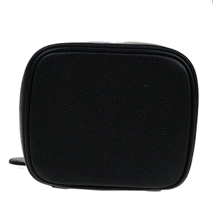 Chanel Vintage Timeless Vanity Case Caviar, BLACK, CALFSKIN, Handbag