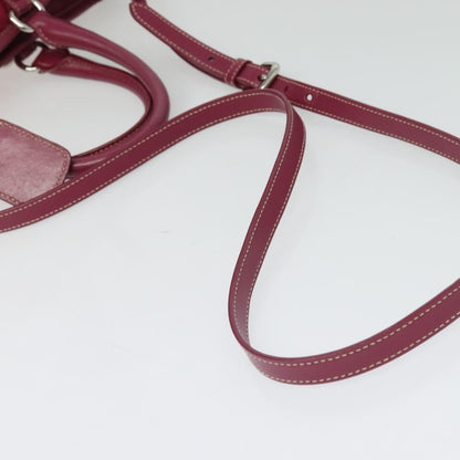 Prada Convertible Belted Hobo Tessuto with Leather, Pink, Nylon, Tote Bag