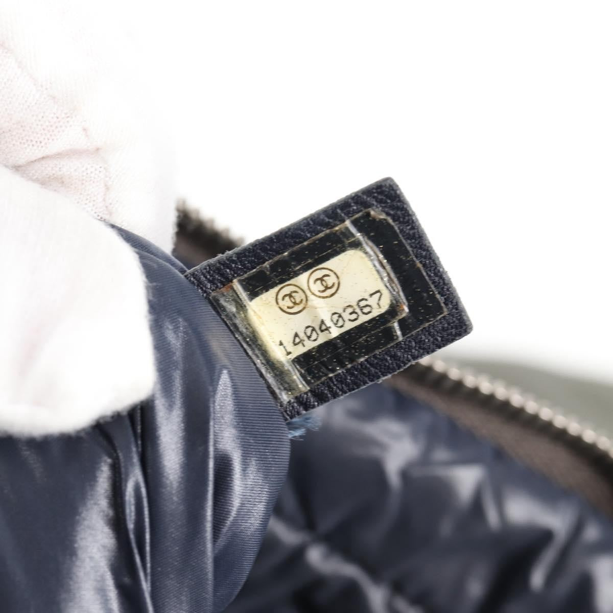 Chanel Coco Cocoon Messenger Bag Quilted Nylon, KHAKI, NYLON, Crossbody bag