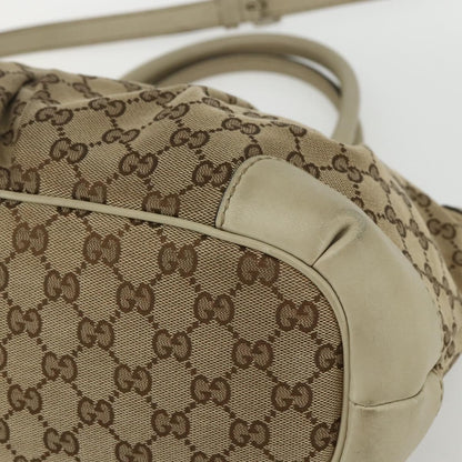 Gucci Sukey Top Handle Satchel GG Coated Canvas, BEIGE, CANVAS, Handbag