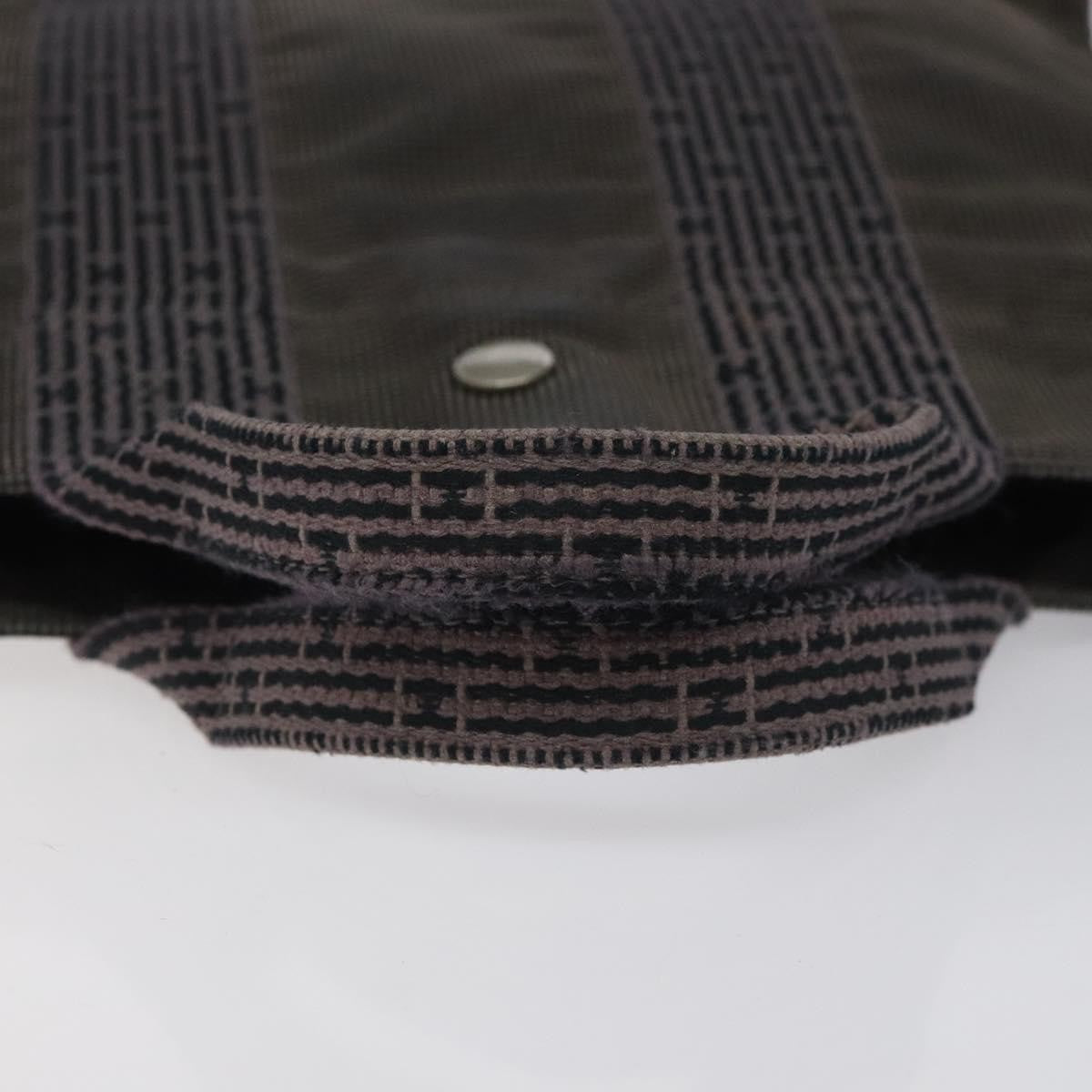 Hermes Fourre-tout Herline Fourre-tout Herline, GRAY, CANVAS, Tote bag