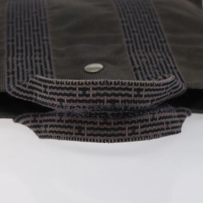Hermes Fourre-tout Herline Fourre-tout Herline, GRAY, CANVAS, Tote bag