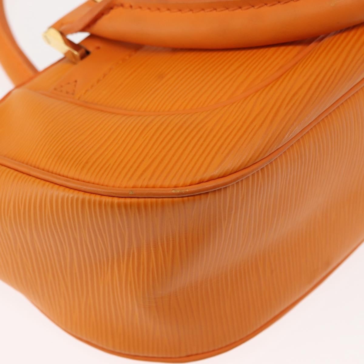 Louis Vuitton Danura Handbag Epi, ORANGE, LEATHER, Handbag