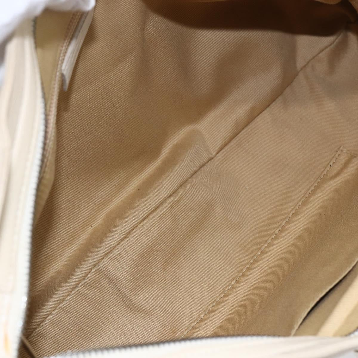 Salvatore Ferragamo Gancini handbag Leather, BEIGE, LEATHER, Handbag