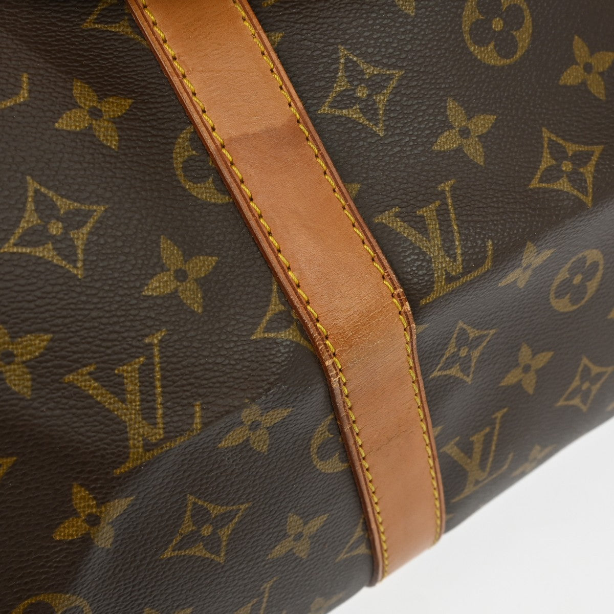 Louis Vuitton Keepall Bag Monogram Canvas, Brown, Canvas, Travel Bag
