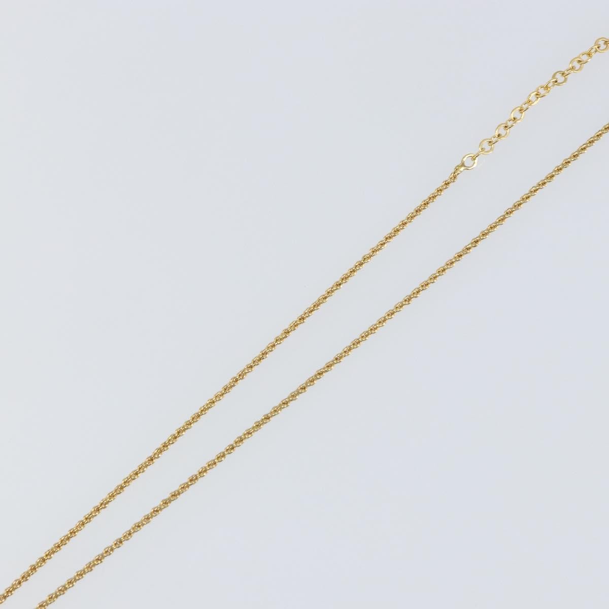 Christian Dior CD Round Pendant Necklace Metal, Gold, Metal, Necklace