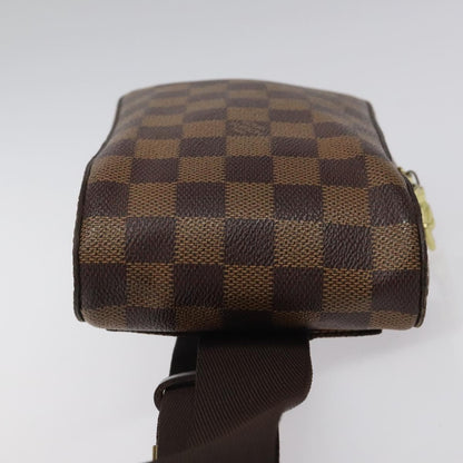 Louis Vuitton Geronimos Waist Bag Damier, BROWN, CANVAS, Travel bag