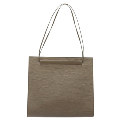 Louis Vuitton Saint Tropez Handbag Epi Leather, Gray, Leather, Shoulder Bag