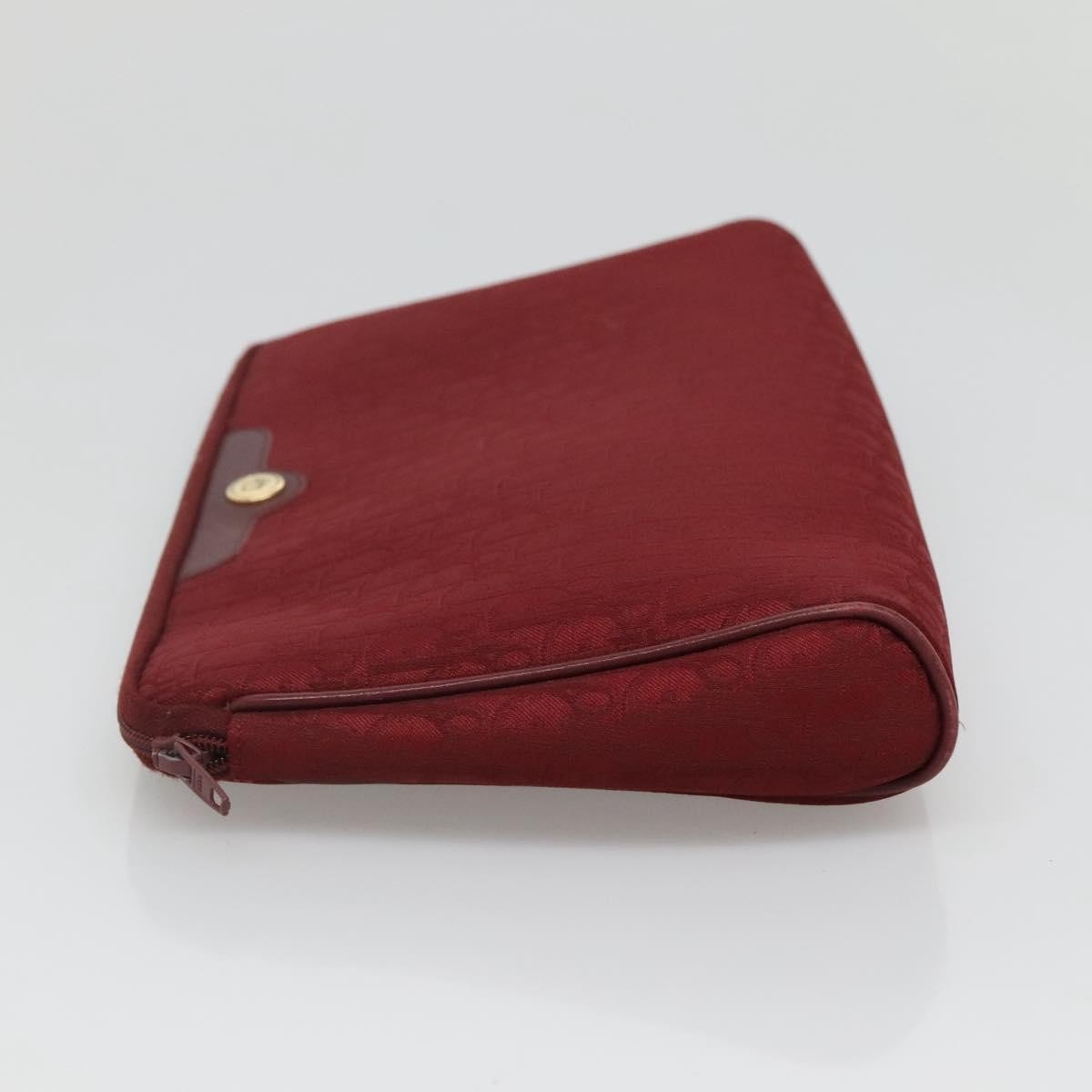 Christian Dior Trotter pouch Canvas, RED, CANVAS, Clutche & pouche