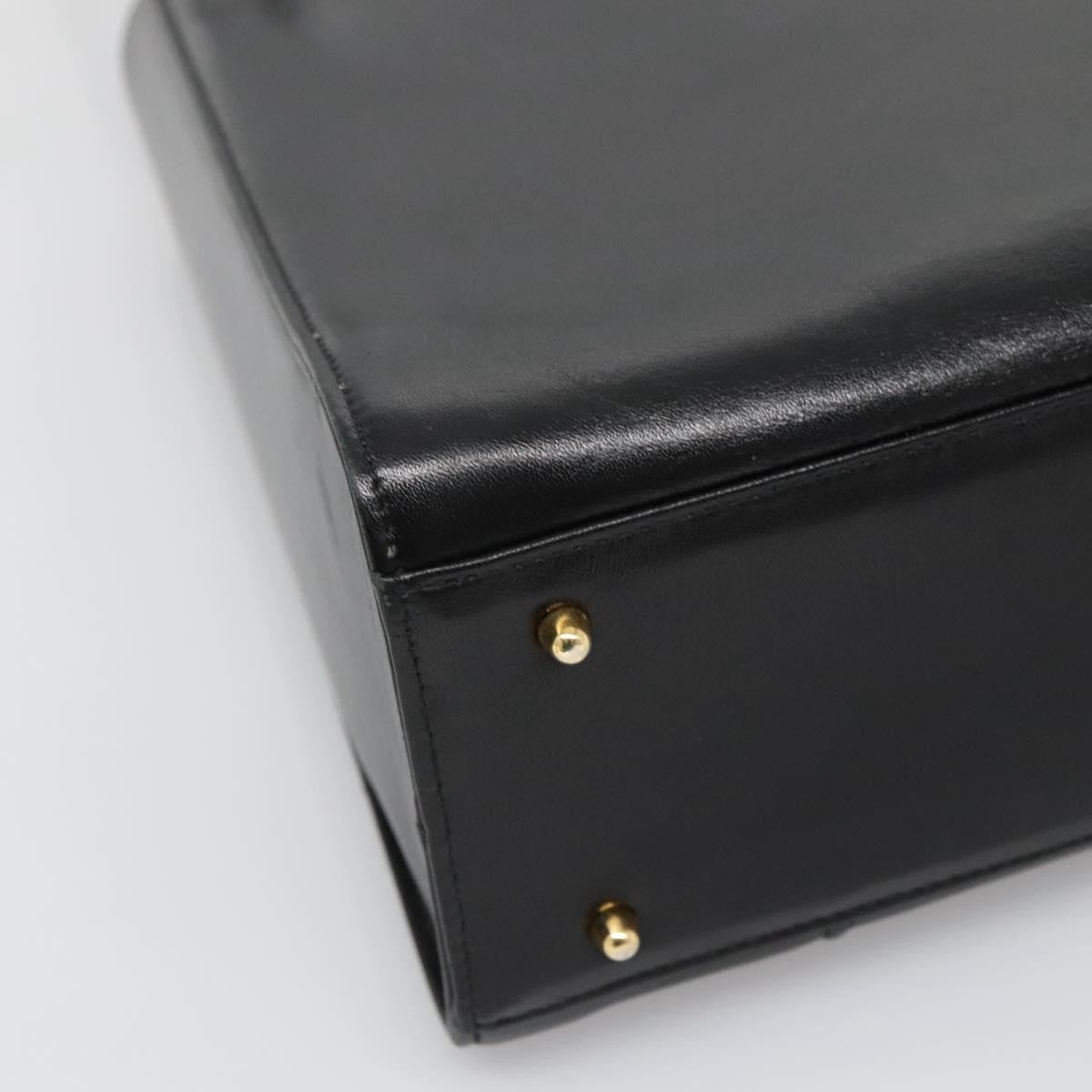 Valentino Garavani Vintage shoulder bag Leather, BLACK, LEATHER, Shoulder bag