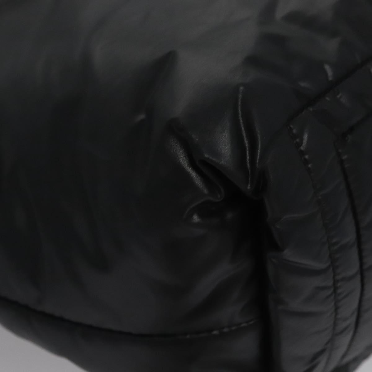 Chanel Coco Cocoon Reversible Tote Quilted Nylon, BLACK, NYLON, Tote bag